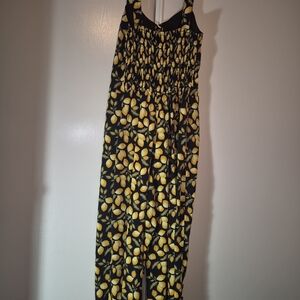 Lemon Print Jumpsuit
